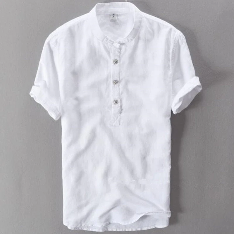 Old Retro Threads Cotton Linen Shirt - Image 10