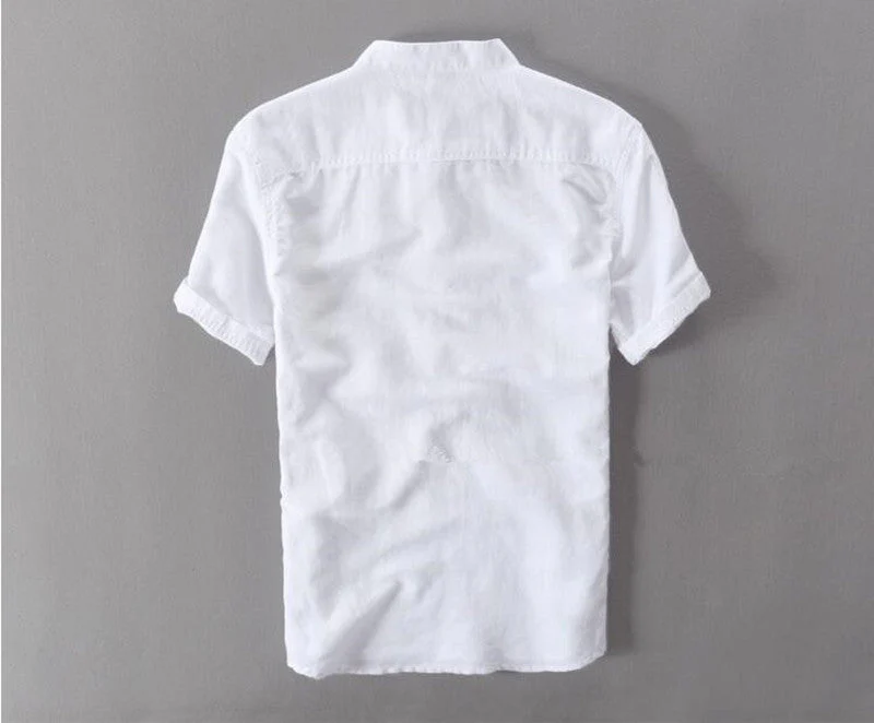 Old Retro Threads Cotton Linen Shirt - Image 8
