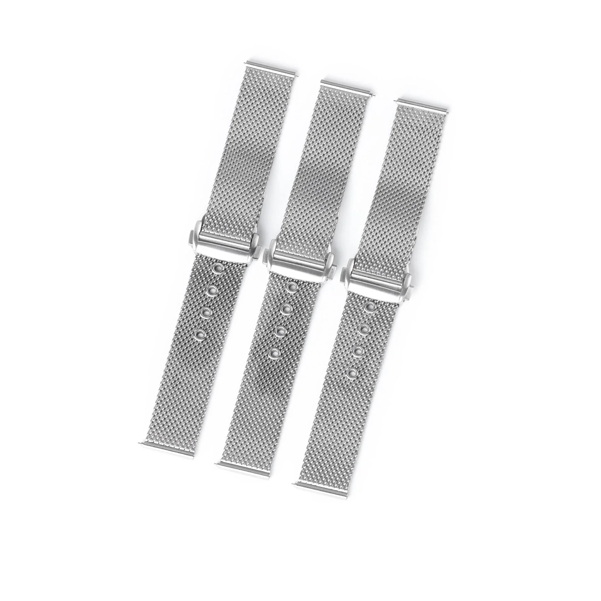 Omega Seamaster James Bond 007 Stainless Steel Brushed Mesh Strap - Image 3