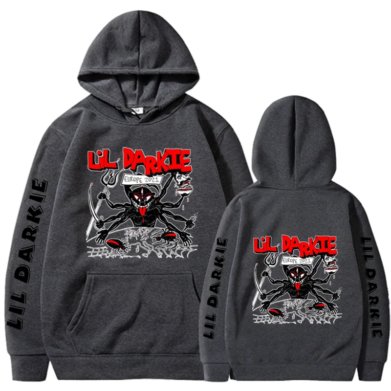 OTF Graphic Hoodie - Lil Durk Rapper Hooded Pullover Sweatshirt for Men & Women - Image 10