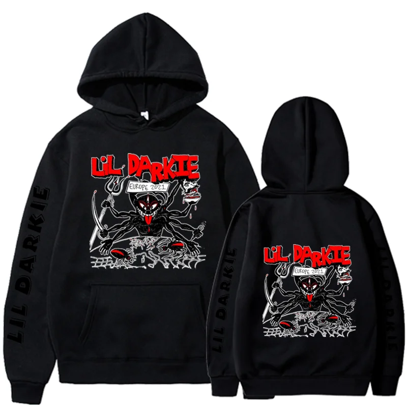 OTF Graphic Hoodie - Lil Durk Rapper Hooded Pullover Sweatshirt for Men & Women - Image 3