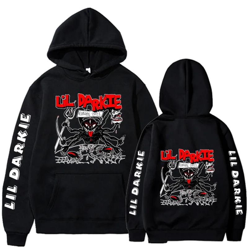 OTF Graphic Hoodie - Lil Durk Rapper Hooded Pullover Sweatshirt for Men & Women - Image 4