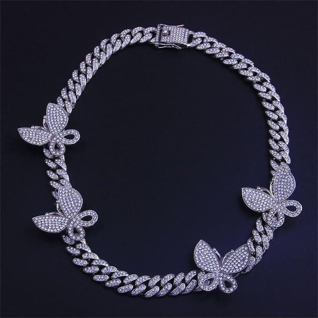 Paris Mini Cuban Link Choker Chain - Image 3