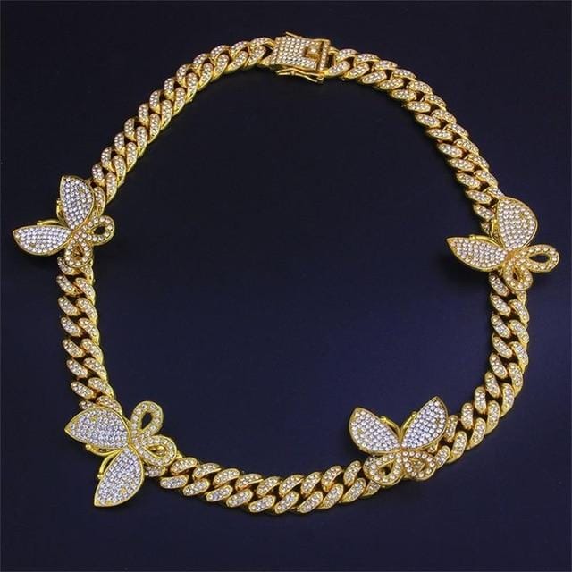 Paris Mini Cuban Link Choker Chain - Image 4
