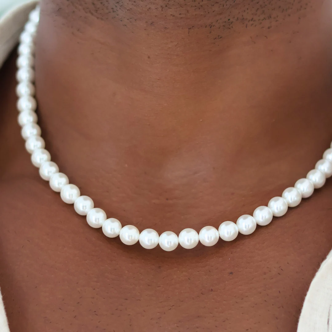 Pearl Necklace - 6mm - Image 4