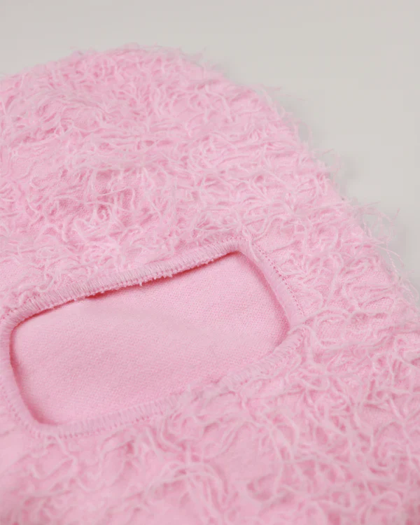 Pink Distressed Balaclava - Image 2