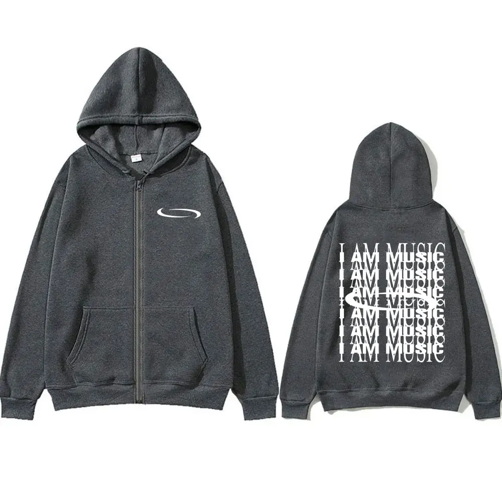 Playboi Carti Opium Graphic Zipper Hoodie - Zip-Up Graphic Hoodie - Image 2