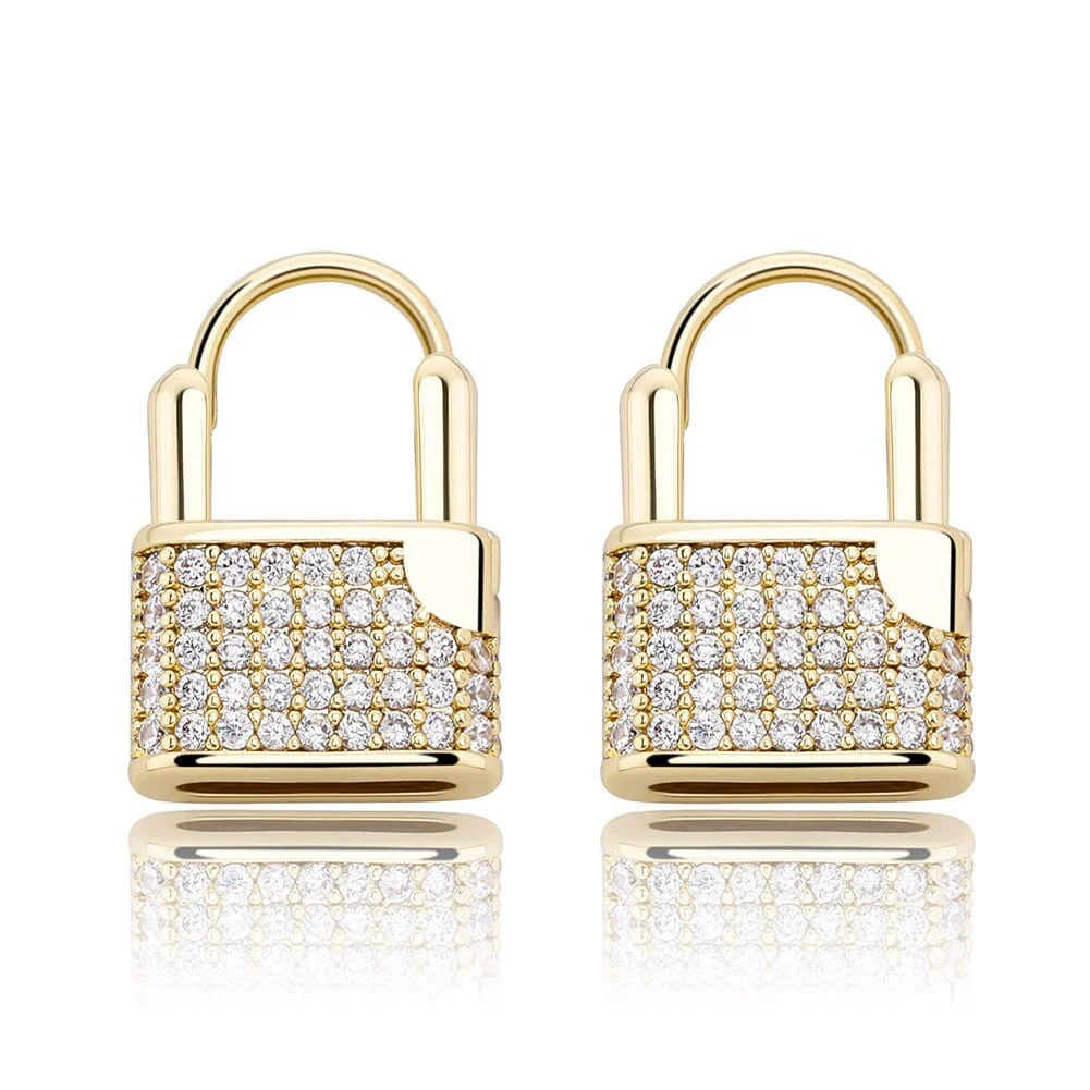 Premium Icey Lock Earrings