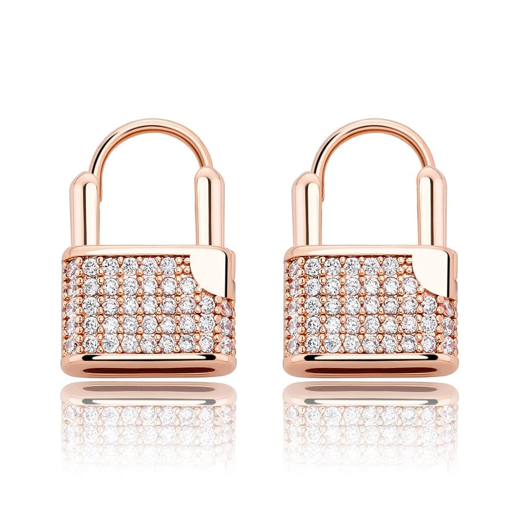 Premium Icey Lock Earrings - Image 10