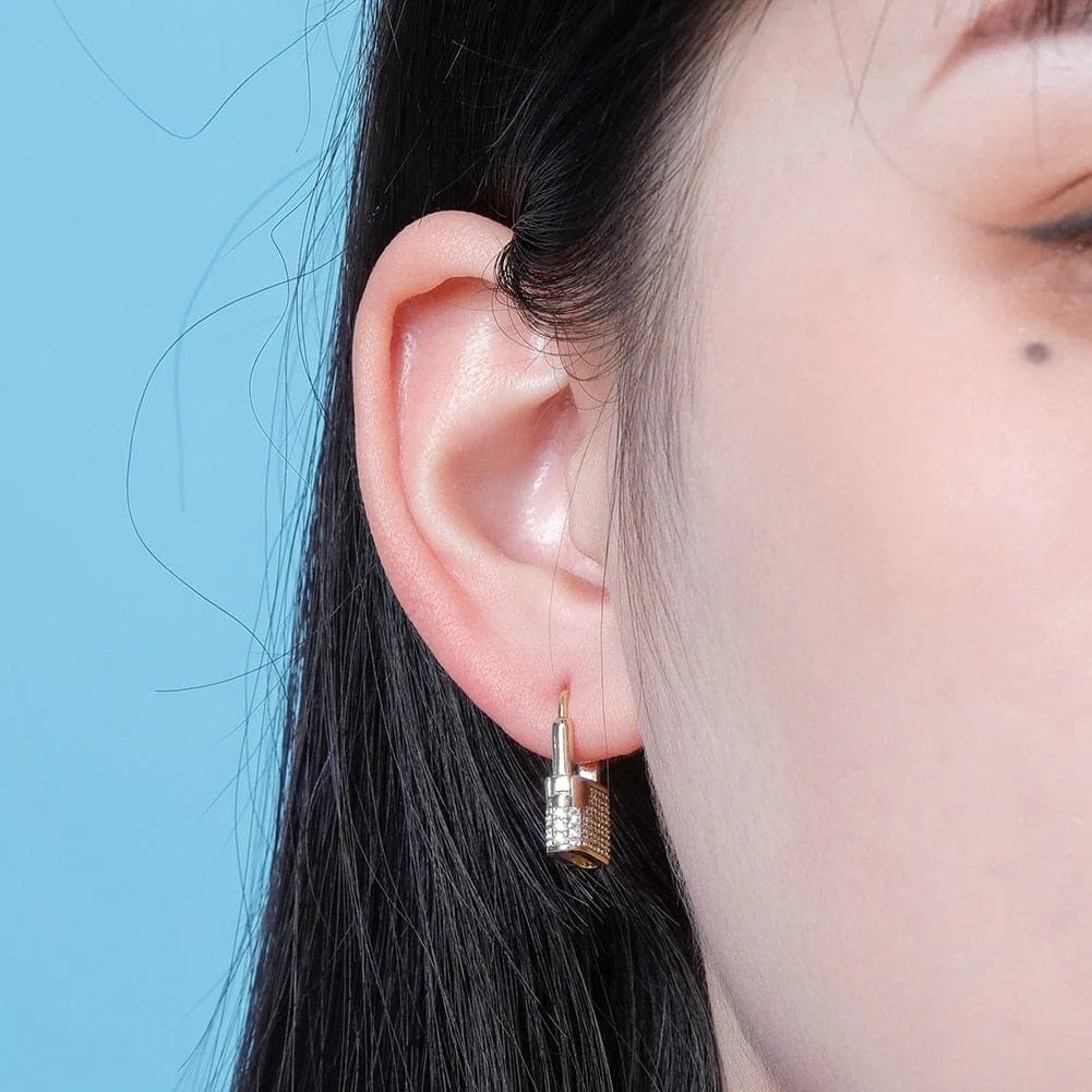 Premium Icey Lock Earrings - Image 14