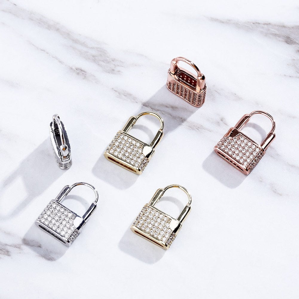 Premium Icey Lock Earrings - Image 7