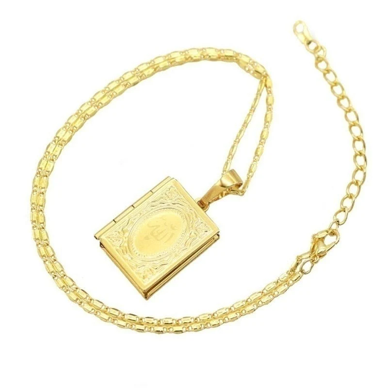 Quran Photo Pendant Necklace - Image 2
