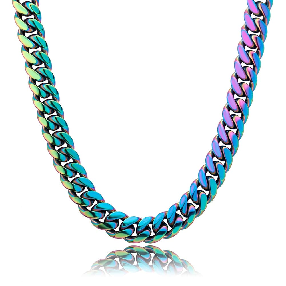 Rainbow Miami Cuban Chain - Image 4