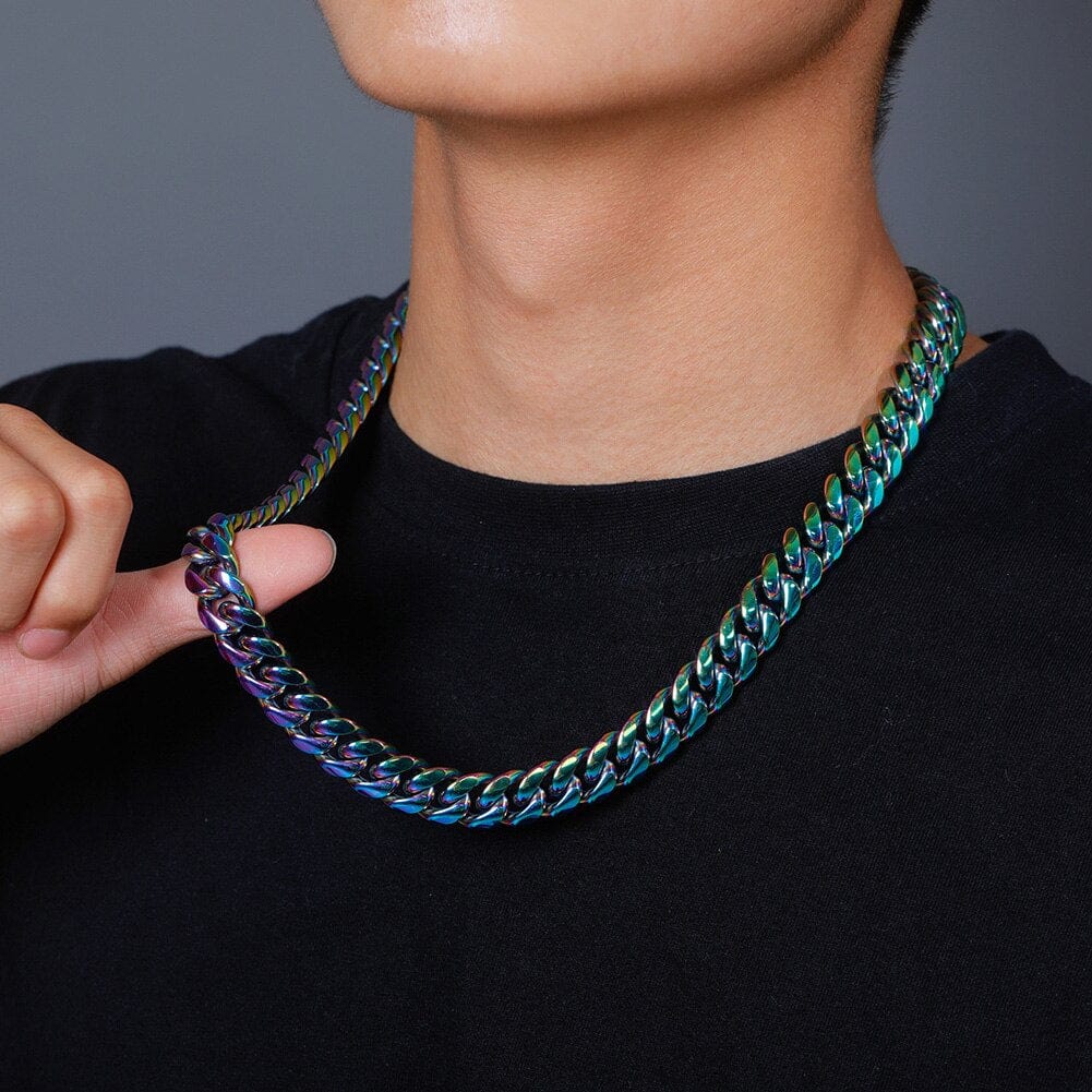 Rainbow Miami Cuban Chain - Image 7