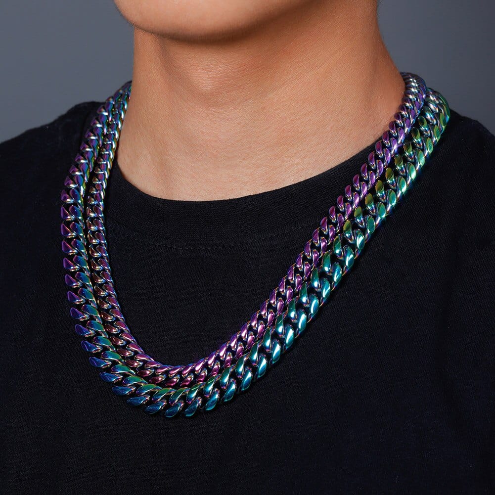 Rainbow Miami Cuban Chain - Image 8