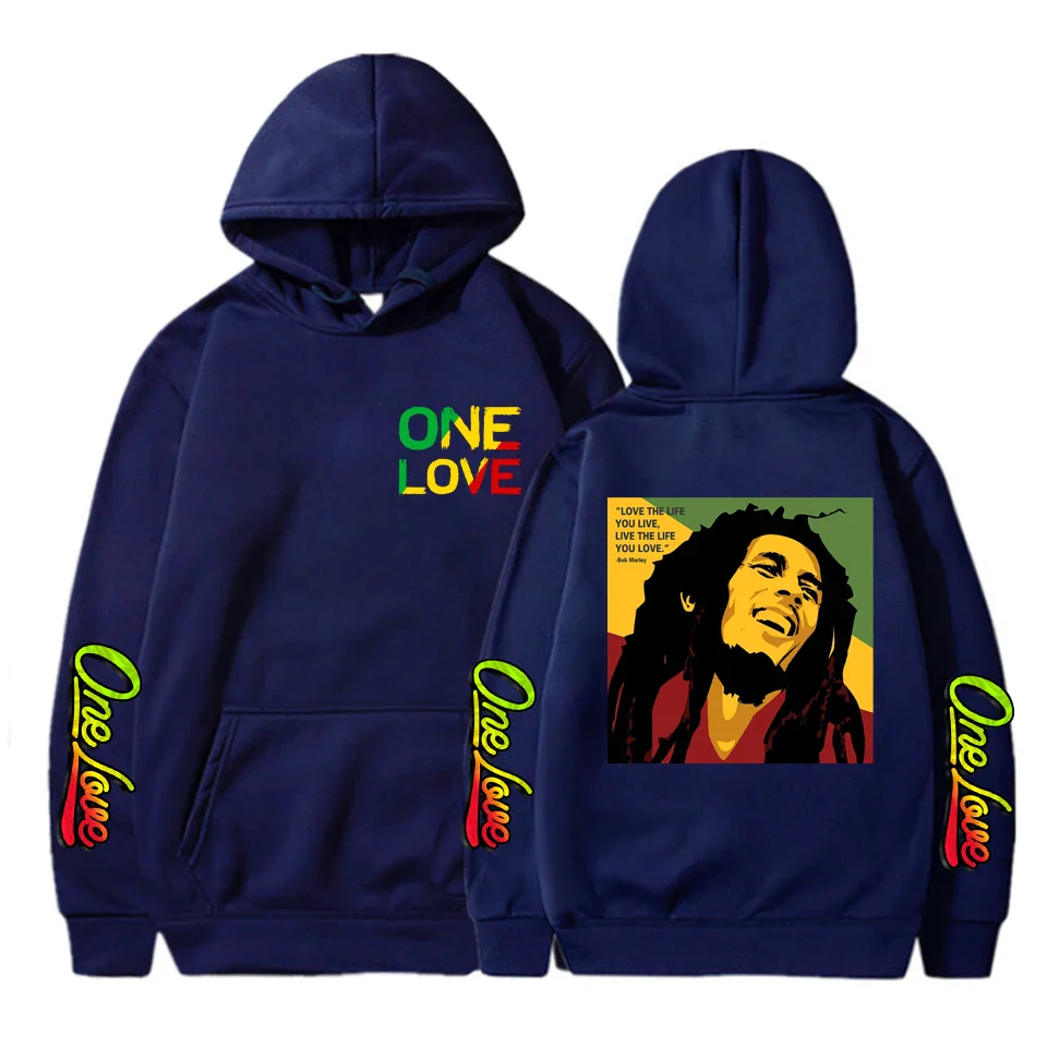 Bob Marley "One Love" Graphic Hoodie - Image 6