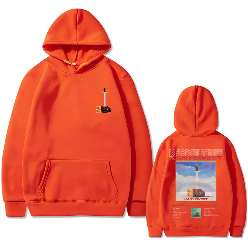 Kanye West 90s "Late My Beautiful Dark" Graphic Hoodies - Image 10