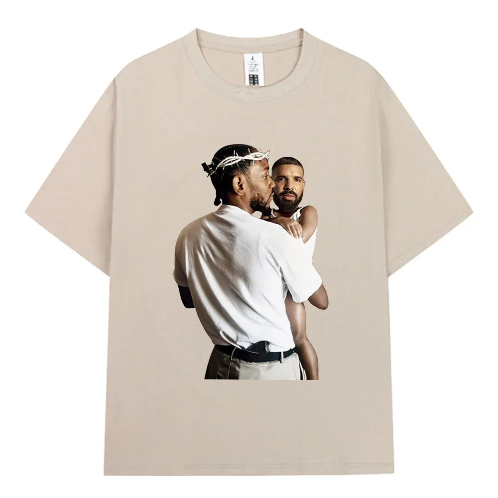 Kendrick Lamar Drake Funny Graphic T-Shirt - Image 12