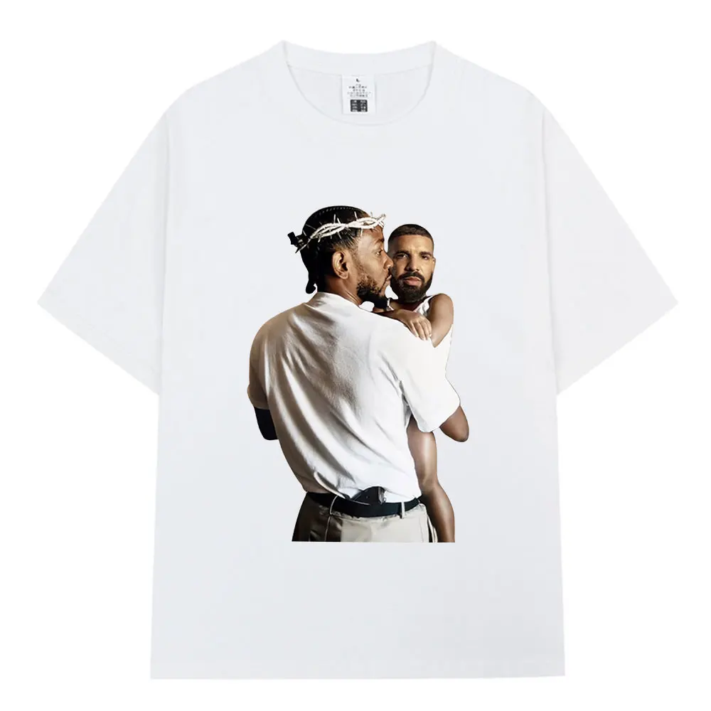 Kendrick Lamar Drake Funny Graphic T-Shirt - Image 6