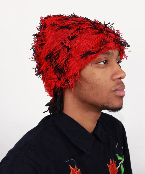Red Storm Distressed Balaclava - Image 2