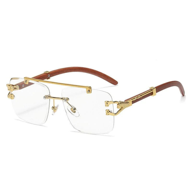 Retro Polycarbonate Square Sunglasses - Image 2
