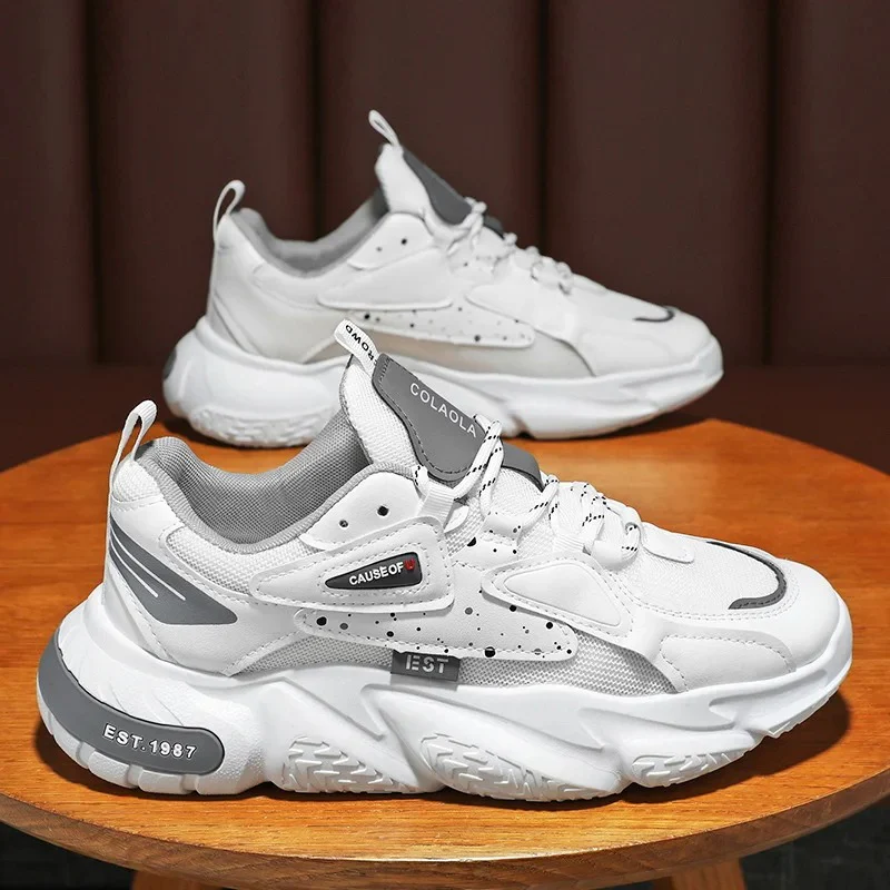 Retro Running Basketball Shoes- Comfortable, Breathable, & Cushioned Sneakers - Image 21