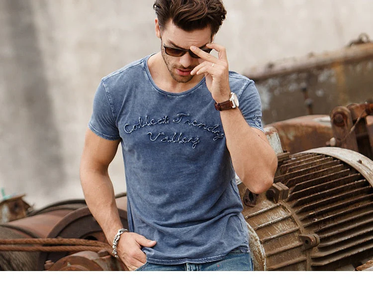 Retro Short Sleeve Streetwear T-Shirt - Image 10