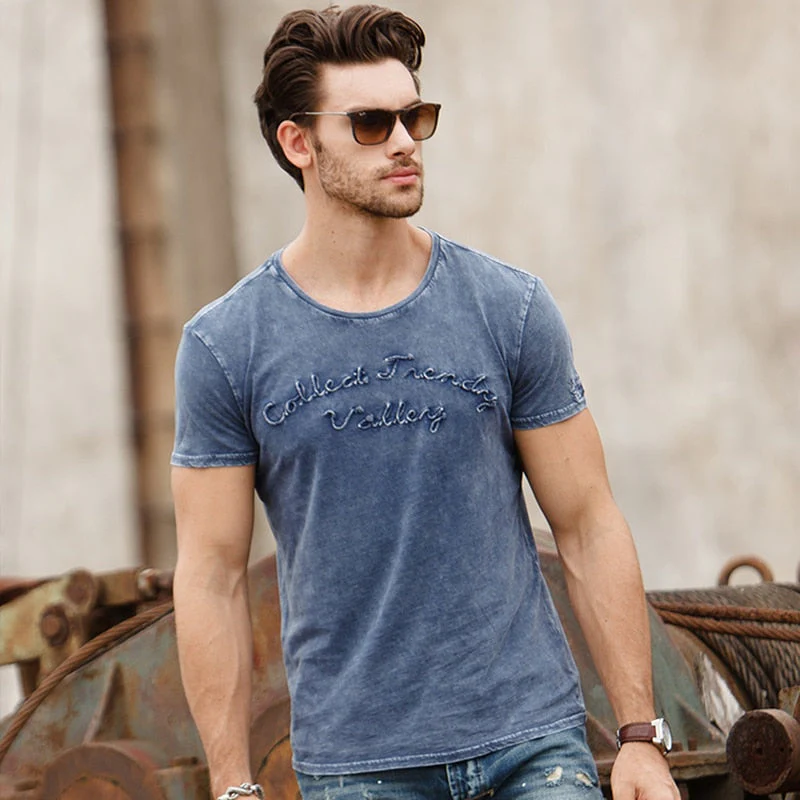 Retro Short Sleeve Streetwear T-Shirt - Image 11