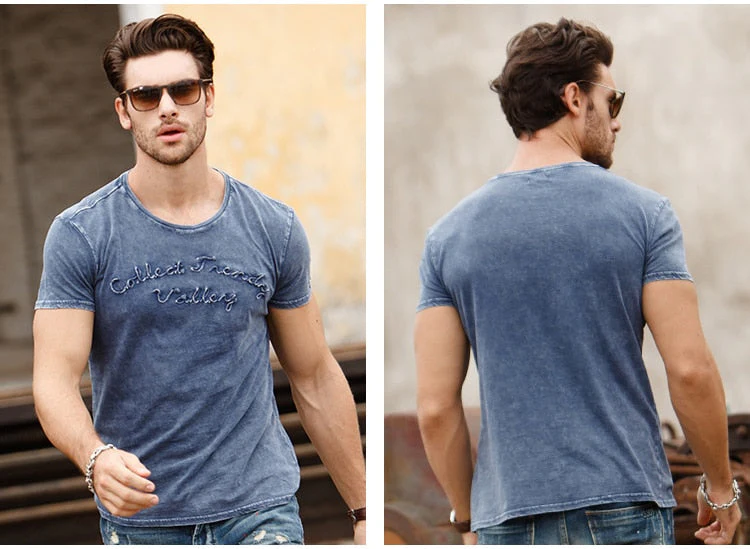 Retro Short Sleeve Streetwear T-Shirt - Image 12