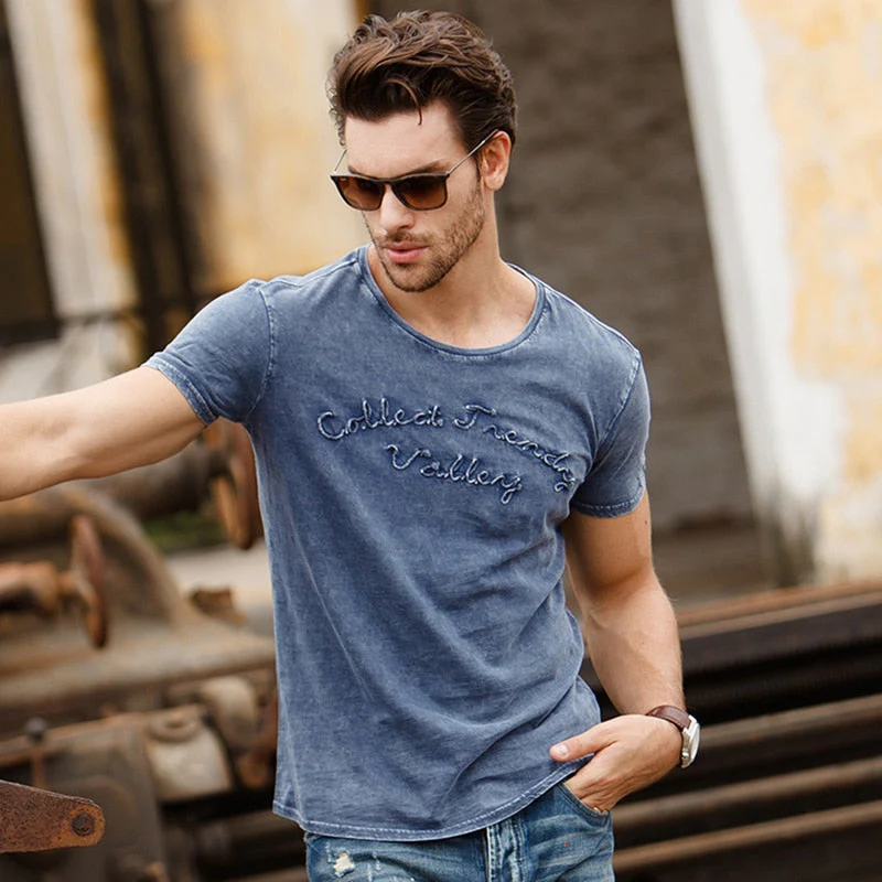Retro Short Sleeve Streetwear T-Shirt - Image 13