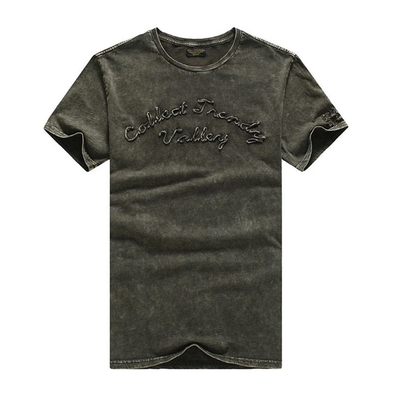 Retro Short Sleeve Streetwear T-Shirt - Image 2