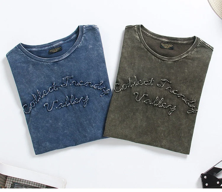 Retro Short Sleeve Streetwear T-Shirt - Image 5