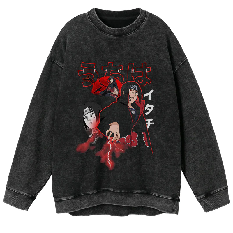 Retro Naruto Graphic Vintage Sweater - Image 14