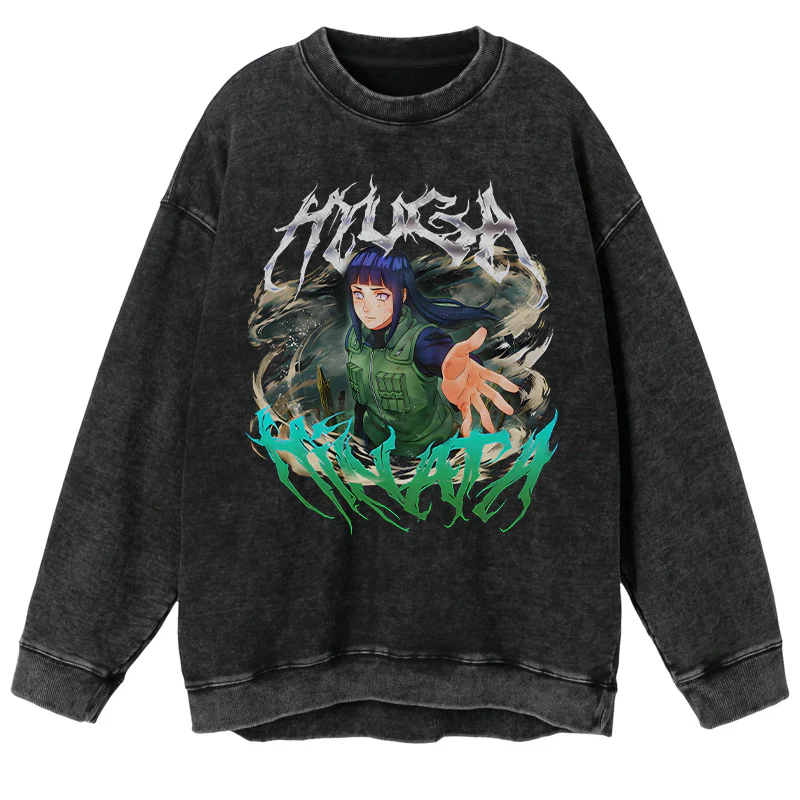 Retro Naruto Graphic Vintage Sweater - Image 4