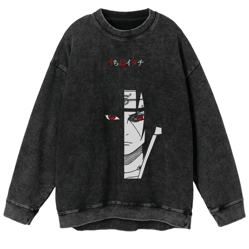 Retro Naruto Graphic Vintage Sweater - Image 7