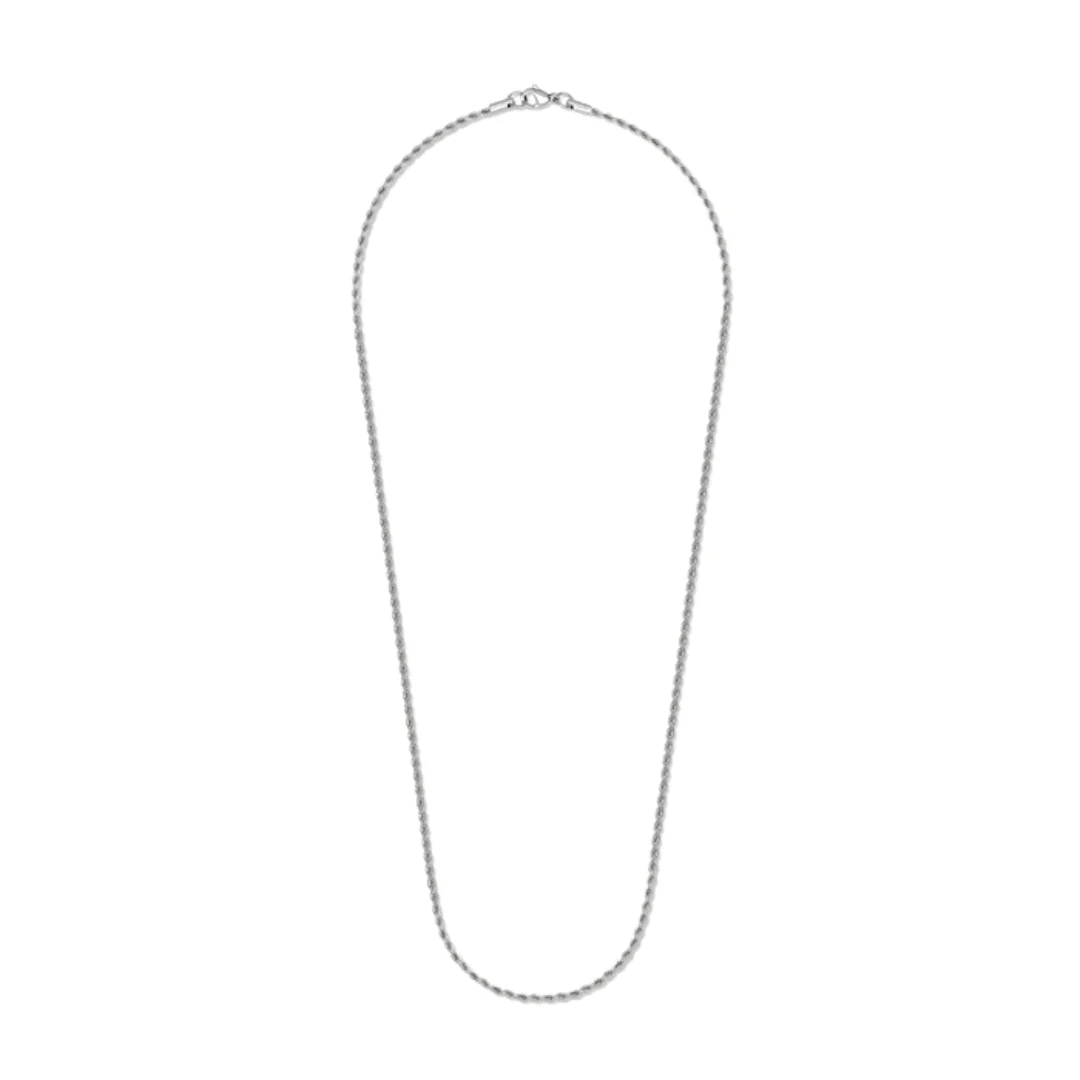Rope Chain (Silver) - 2mm - Image 4