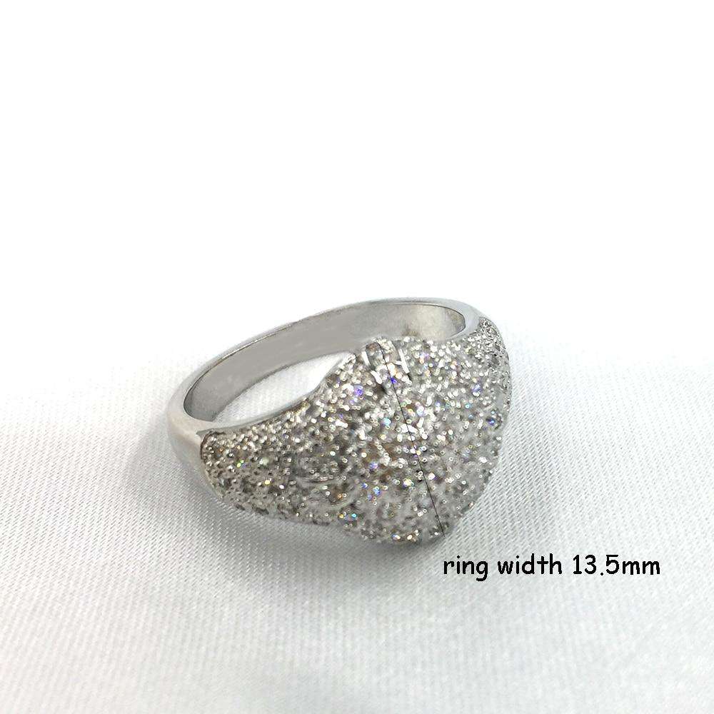 Round Bling Pinky Ring - Image 3