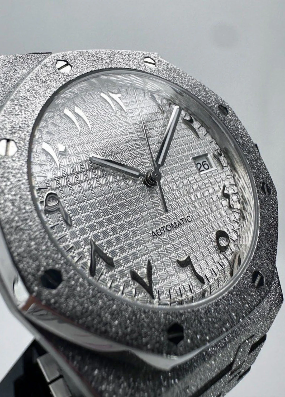 Seiko Mod Frosted Royal Oak | Silver - Image 3