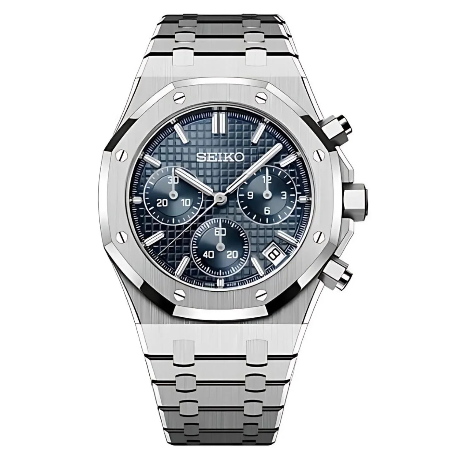 Seiko Mod Royal Chrono | Blue