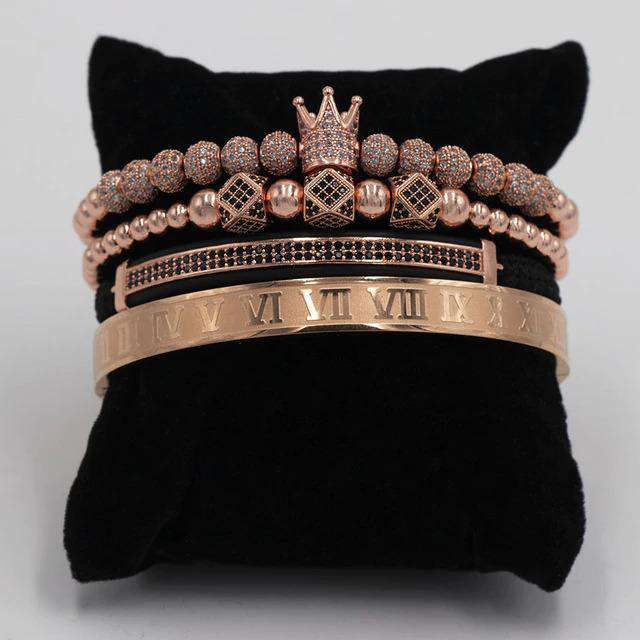 Royalty Bracelet Set + FREE Roman Bangle Today Only - Image 10