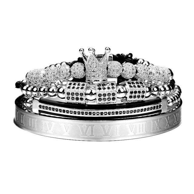 Royalty Bracelet Set + FREE Roman Bangle Today Only - Image 5