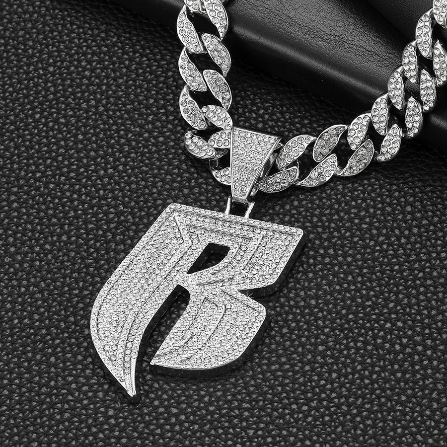 Ruff Ryder Pendant Cuban Chain - Image 2