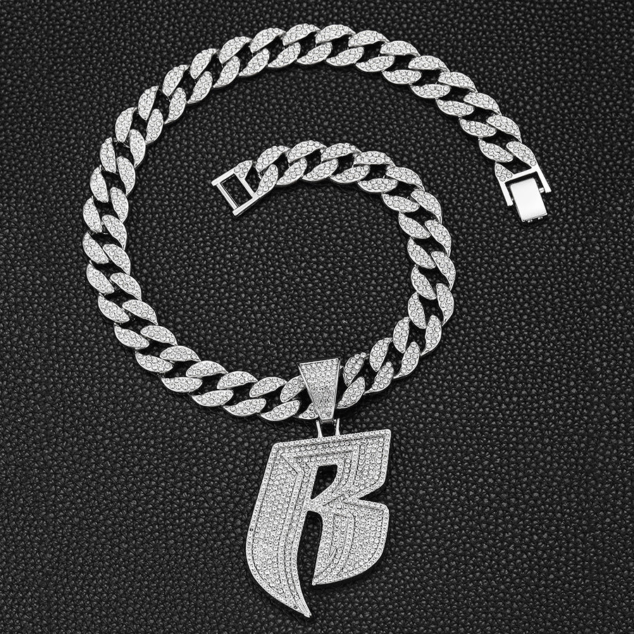 Ruff Ryder Pendant Cuban Chain - Image 3