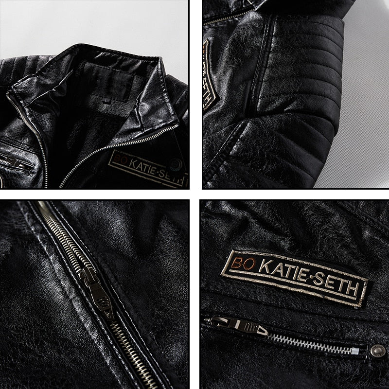 Rustle Leather Jacket - Image 5