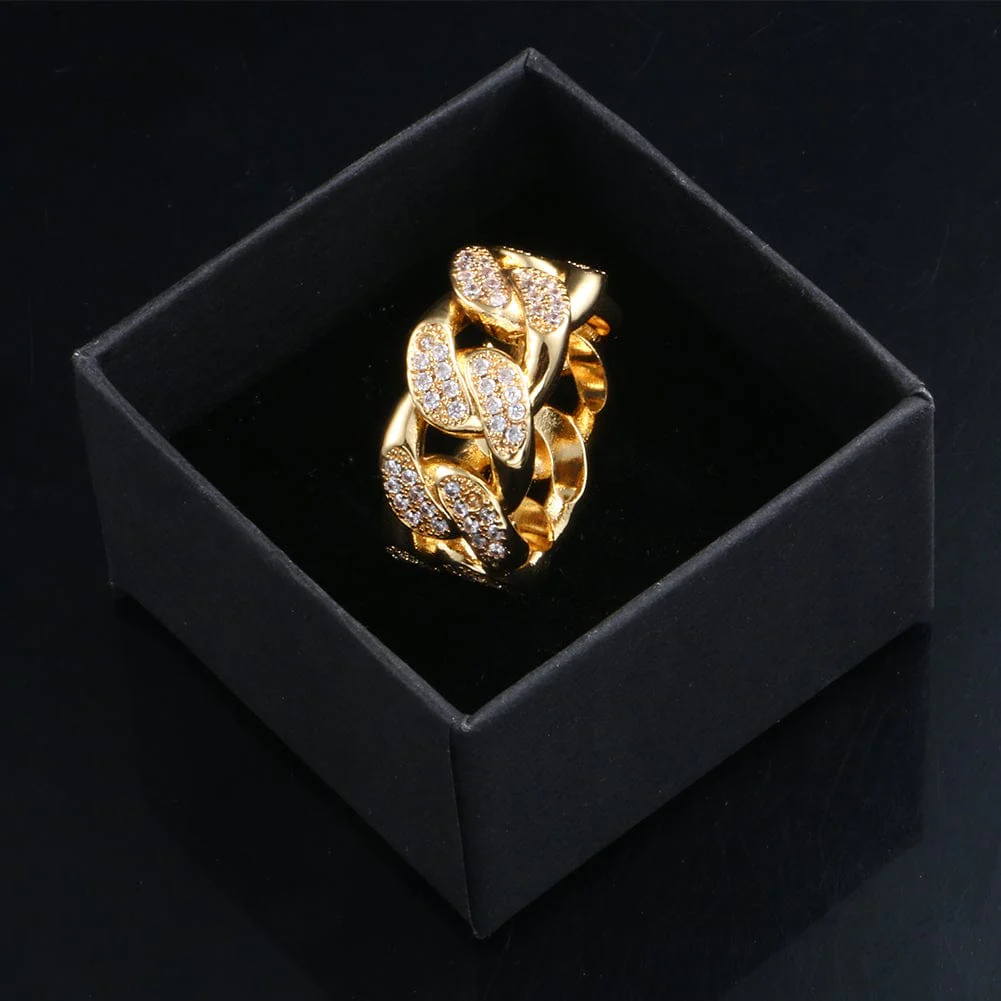 S-Link Cuban Chain Ring - Image 2