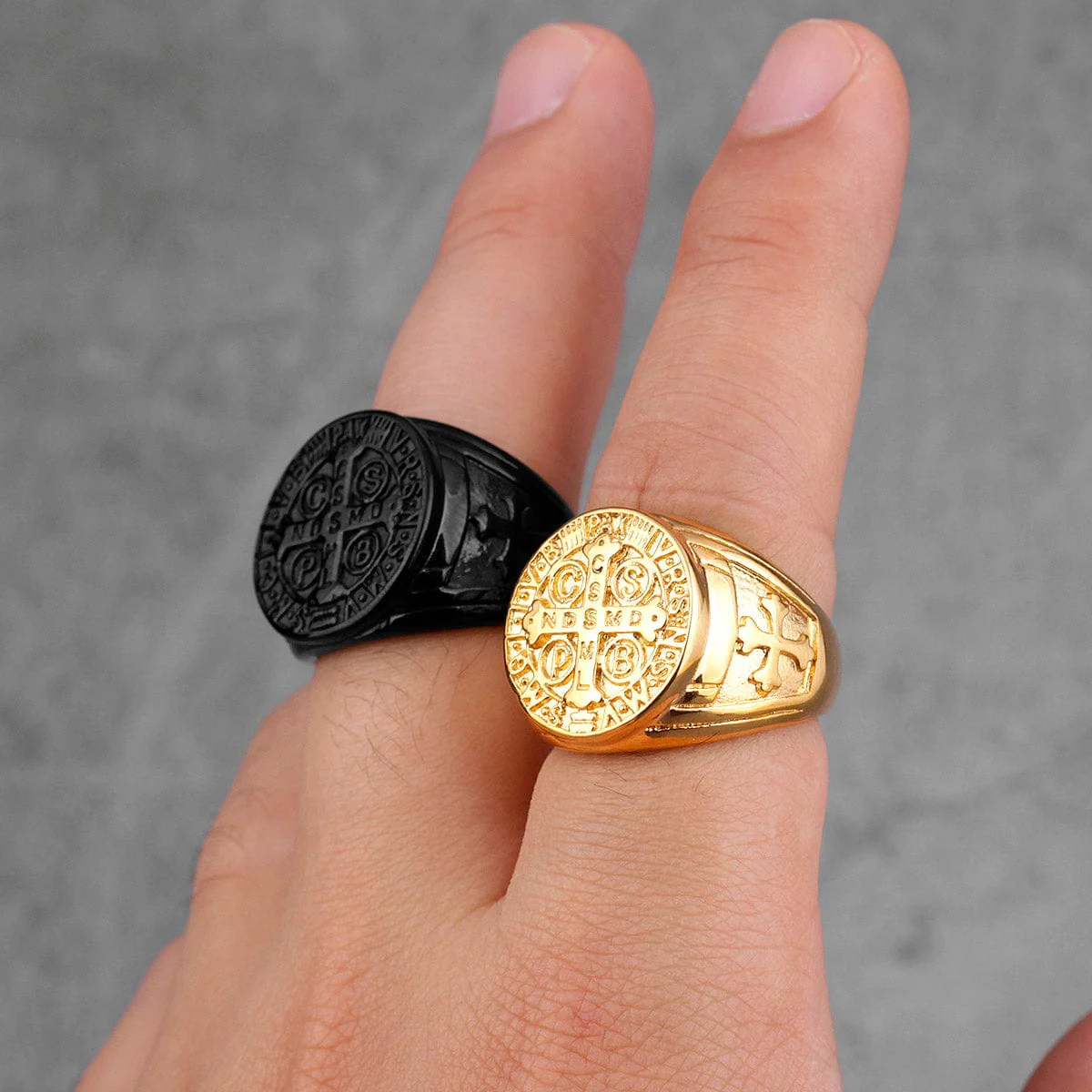 Saint Benedict Cspb Cross Ring - Image 10