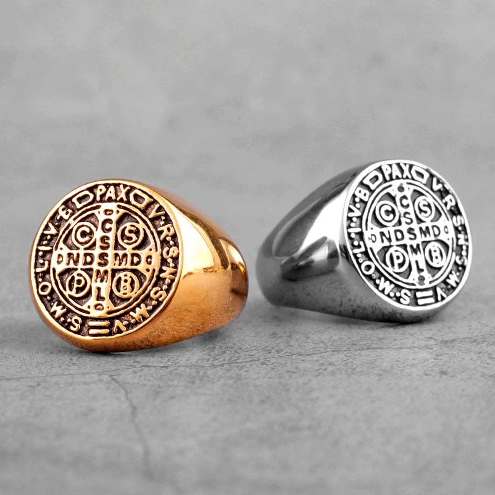 Saint Benedict Cspb Cross Ring - Image 16