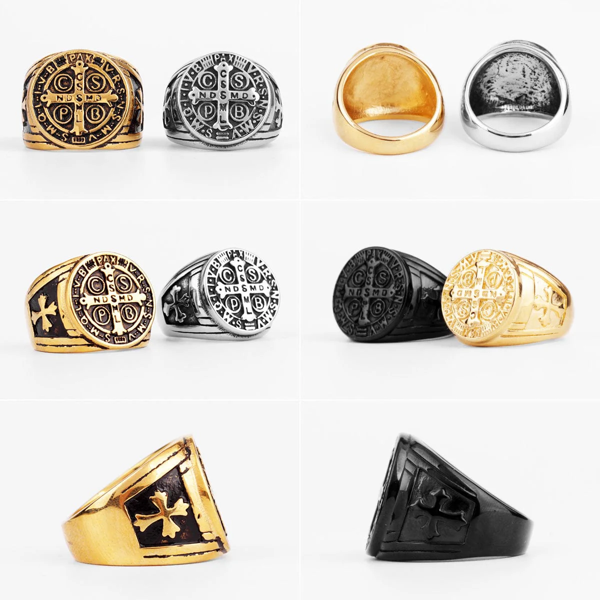 Saint Benedict Cspb Cross Ring - Image 19