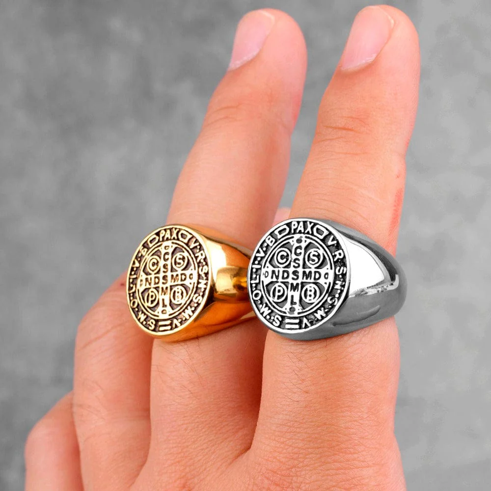 Saint Benedict Cspb Cross Ring - Image 20