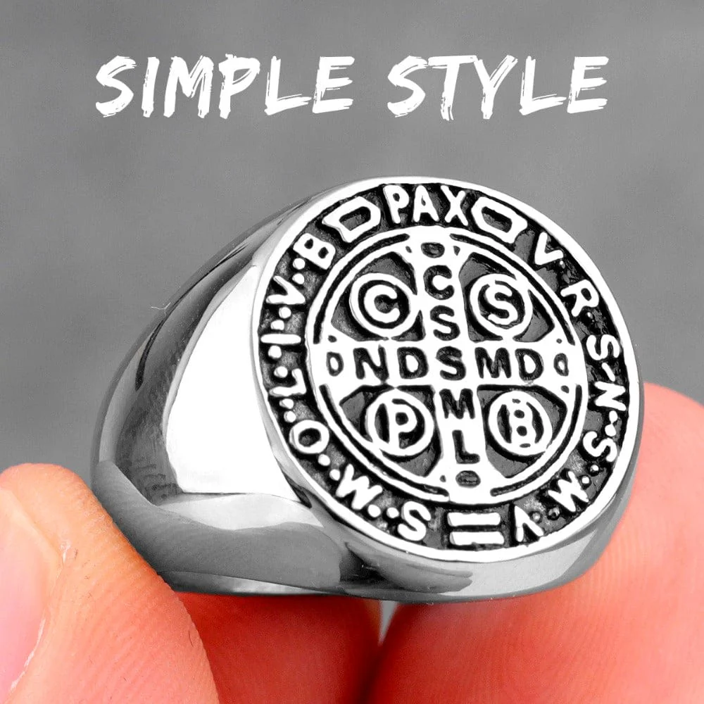Saint Benedict Cspb Cross Ring - Image 22